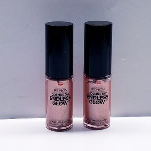 Revlon Colorstay Endless Glow Liquid Highlighter, #002, Rose Quartz (2 Pcs)